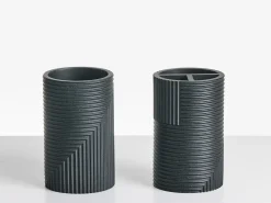 Hot Beliani Set da 5 accessori per il bagno SEPAHUA Nero