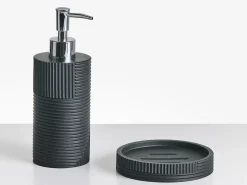 Hot Beliani Set da 5 accessori per il bagno SEPAHUA Nero