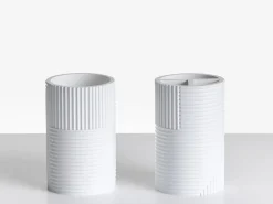 Discount Beliani Set da 5 accessori per il bagno SEPAHUA Bianco