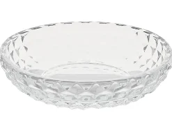 Sale Beliani Set da 4 accessori per il bagno TAPIA Vetro Trasparente Trasparente Argento