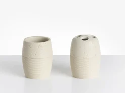 New Beliani Set da 5 accessori per il bagno YARAPA chiaro Beige