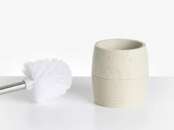 New Beliani Set da 5 accessori per il bagno YARAPA chiaro Beige
