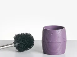 Outlet Beliani Set da 5 accessori per il bagno YARAPA Viola