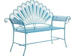 Outlet Beliani PAVIA Metallo Blu