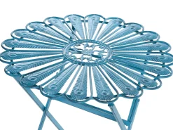 Outlet Beliani PAVIA Metallo Blu