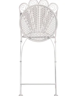 Outlet Beliani PAVIA Metallo sporco Bianco
