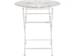 Outlet Beliani PAVIA Metallo sporco Bianco