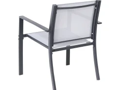Discount Beliani Set da giardino con tavolo 4 posti TAVOLETO Metallo Grigio