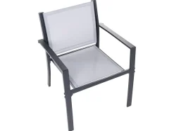 Discount Beliani Set da giardino con tavolo 4 posti TAVOLETO Metallo Grigio