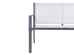 Discount Beliani Set da giardino con tavolo 4 posti TAVOLETO Metallo Grigio