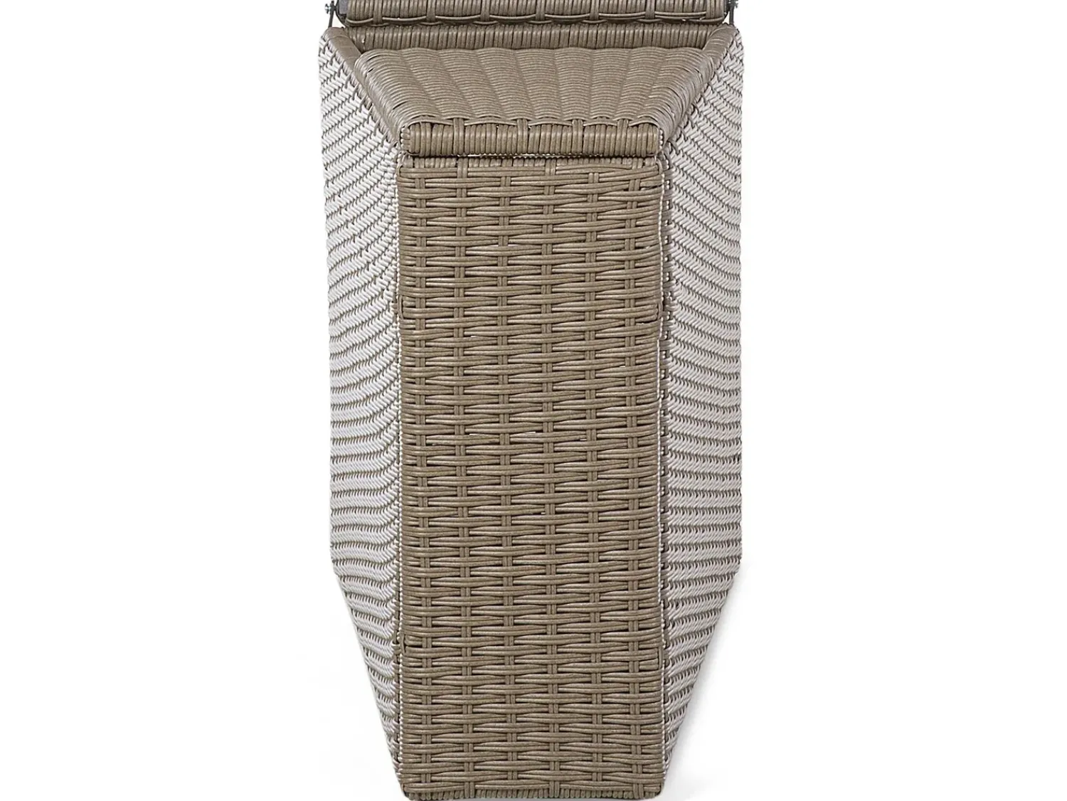 Online Beliani Set da giardino con tavolo 9 posti SEVERO Rattan sintetico (PE) Marrone Bianco Marrone