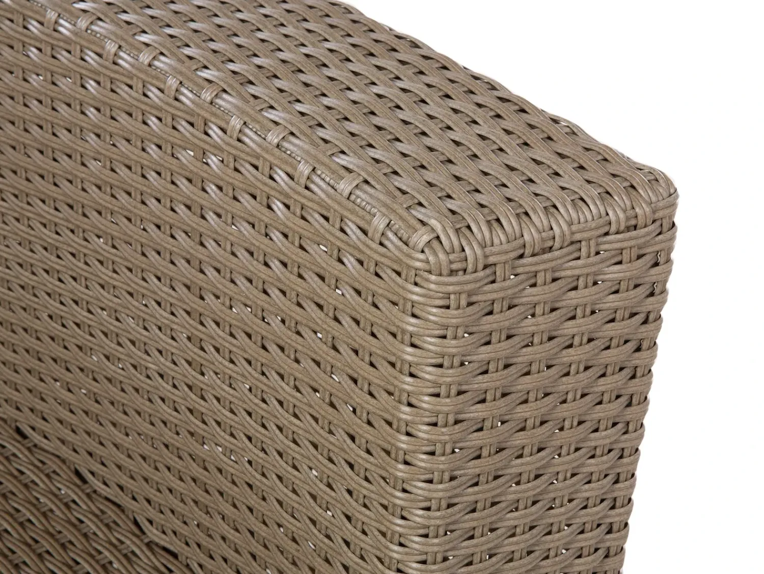 Online Beliani Set da giardino con tavolo 9 posti SEVERO Rattan sintetico (PE) Marrone Bianco Marrone