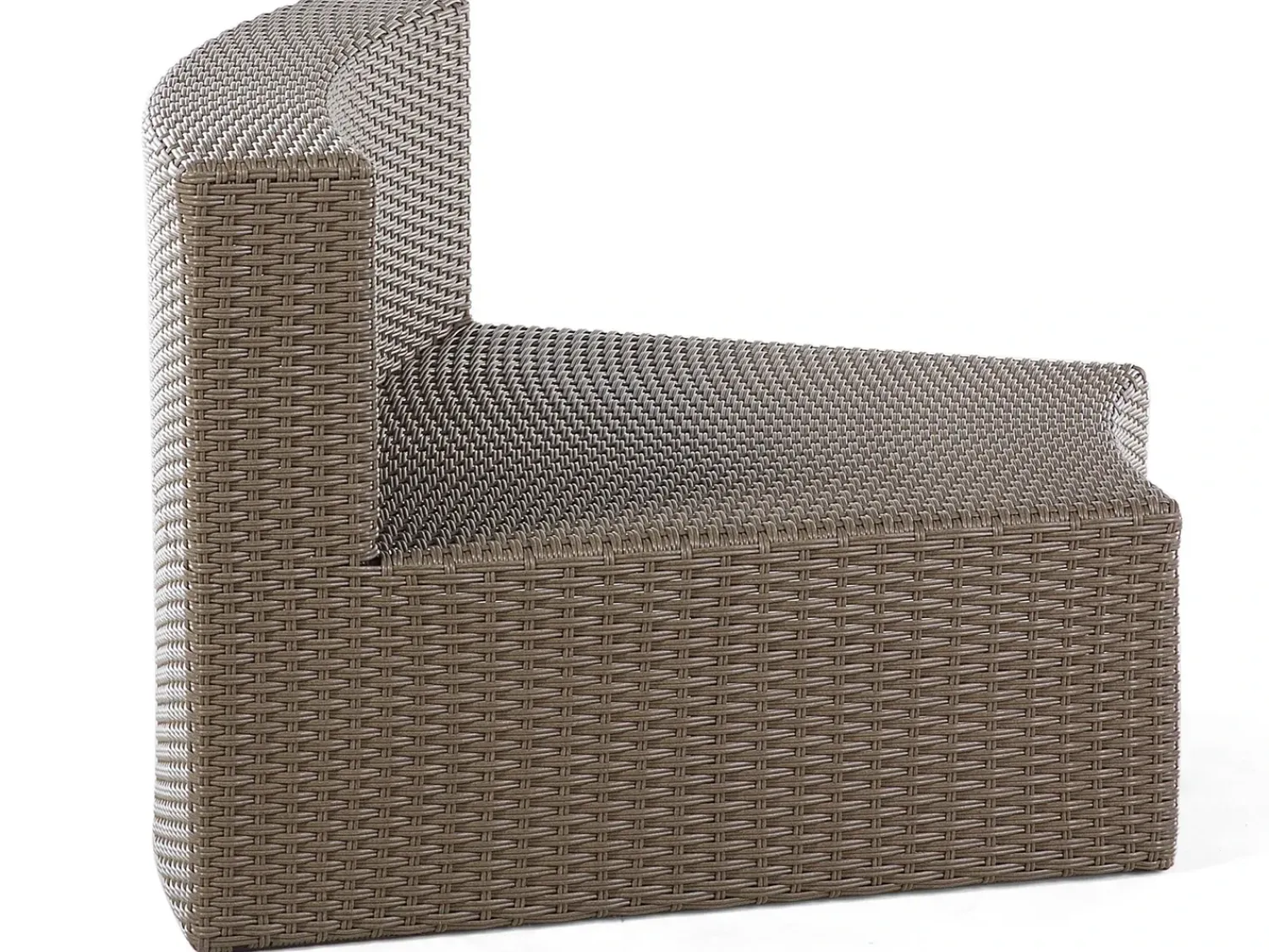 Online Beliani Set da giardino con tavolo 9 posti SEVERO Rattan sintetico (PE) Marrone Bianco Marrone