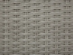 Best Beliani Set da giardino con tavolo 8 posti XXL Lato destro Modulare Rattan sintetico (PE) Grigio