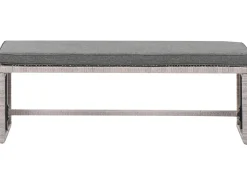 Hot Beliani Set da giardino con tavolo 8 posti VITERBO con cuscini Rattan sintetico (PE) Grigio