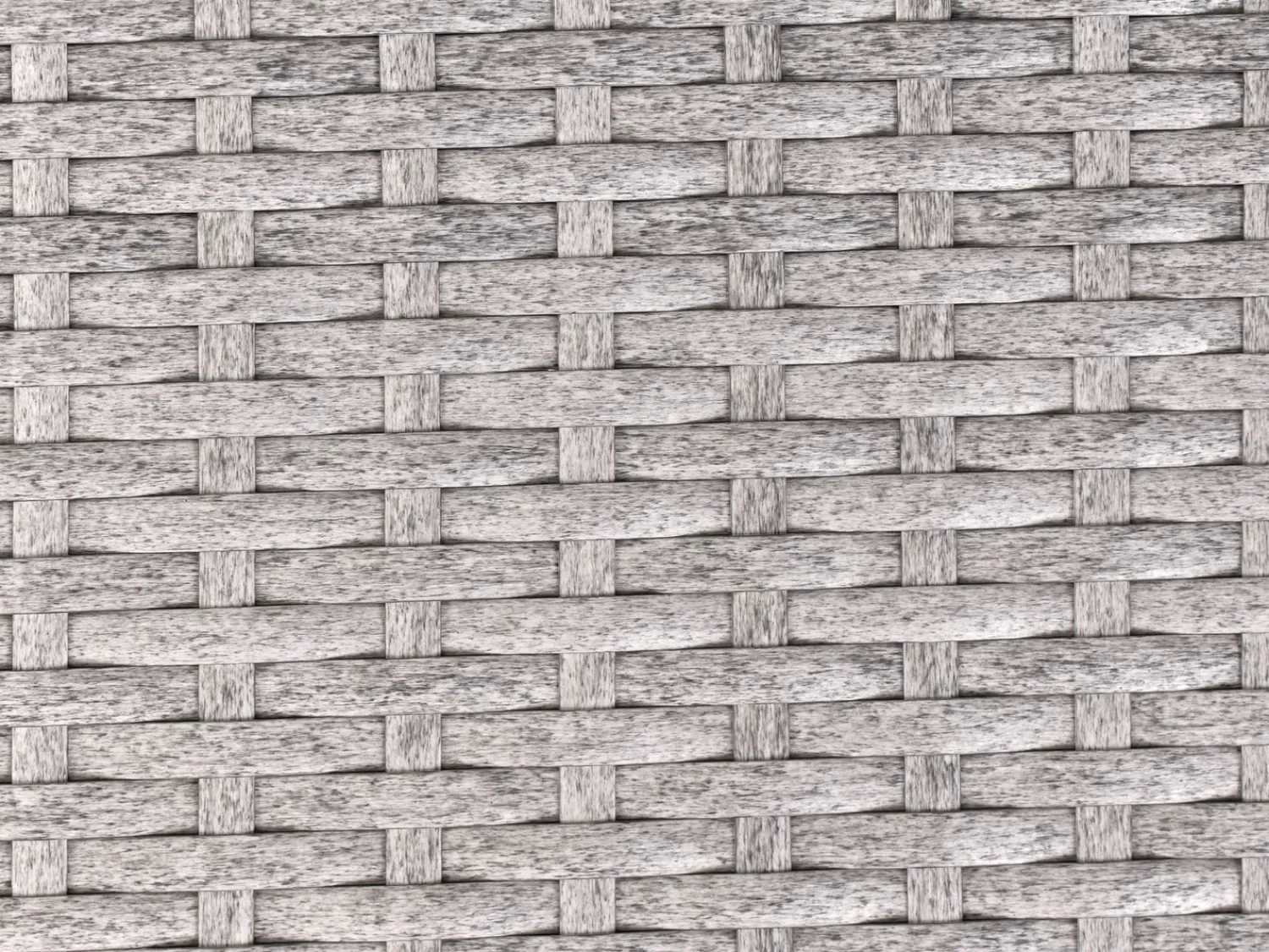 Hot Beliani Set da giardino con tavolo 8 posti VITERBO con cuscini Rattan sintetico (PE) Grigio