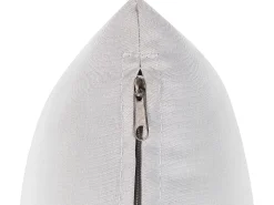 Clearance Beliani Set da giardino con tavolo 3 posti MONTEFALCO Metallo Bianco Bianco Nero