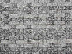 Sale Beliani Set da giardino con tavolo 4 posti RAGUSA Rattan sintetico (PE) Grigio Grigio Nero