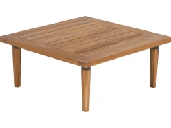 Beliani Set da giardino con tavolo 4 posti FRASCATI Modulare Legno di acacia certificato Grigio chiaro Marrone Grigio