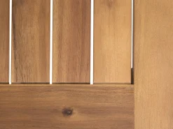 Outlet Beliani Set da giardino con tavolo 2 posti FRASCATI Modulare Legno di acacia certificato Grigio chiaro Marrone Grigio