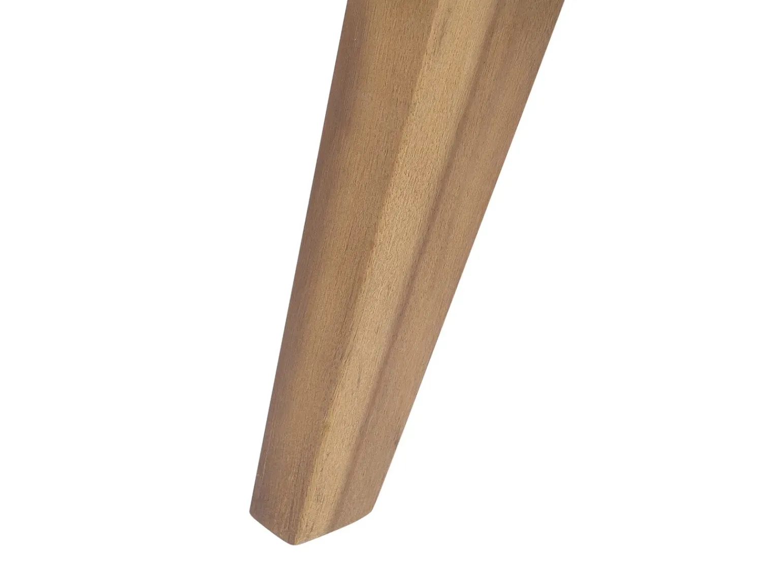 Clearance Beliani Set da giardino con tavolo 4 posti VITTORIA Rattan sintetico (PE) Grigio Beige Naturale Marrone Grigio