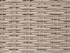 Online Beliani Set da giardino con tavolo 5 posti VITTORIA Rattan sintetico (PE) Grigio Beige Naturale Marrone Grigio