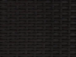 Clearance Beliani Set da giardino con tavolo 8 posti XXL Lato destro Modulare Rattan sintetico (PE) Marrone scuro Bianco Marrone