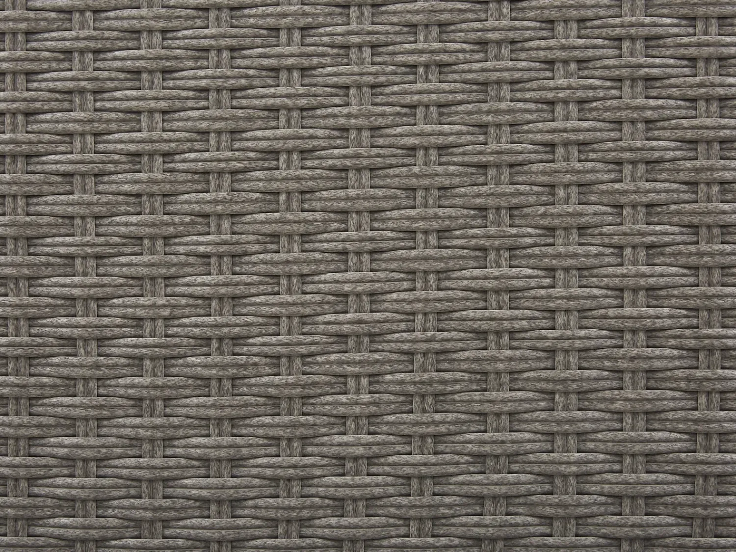 Beliani Set da giardino con tavolo 8 posti MAESTRO Modulare Rattan sintetico (PE) Tortora Bianco Grigio