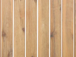 Beliani Set da giardino con tavolo 4 posti MERANO Legno d'acacia Grigio Marrone Grigio Nero