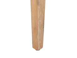 Beliani Set da giardino con tavolo 4 posti MERANO Legno d'acacia Grigio Marrone Grigio Nero