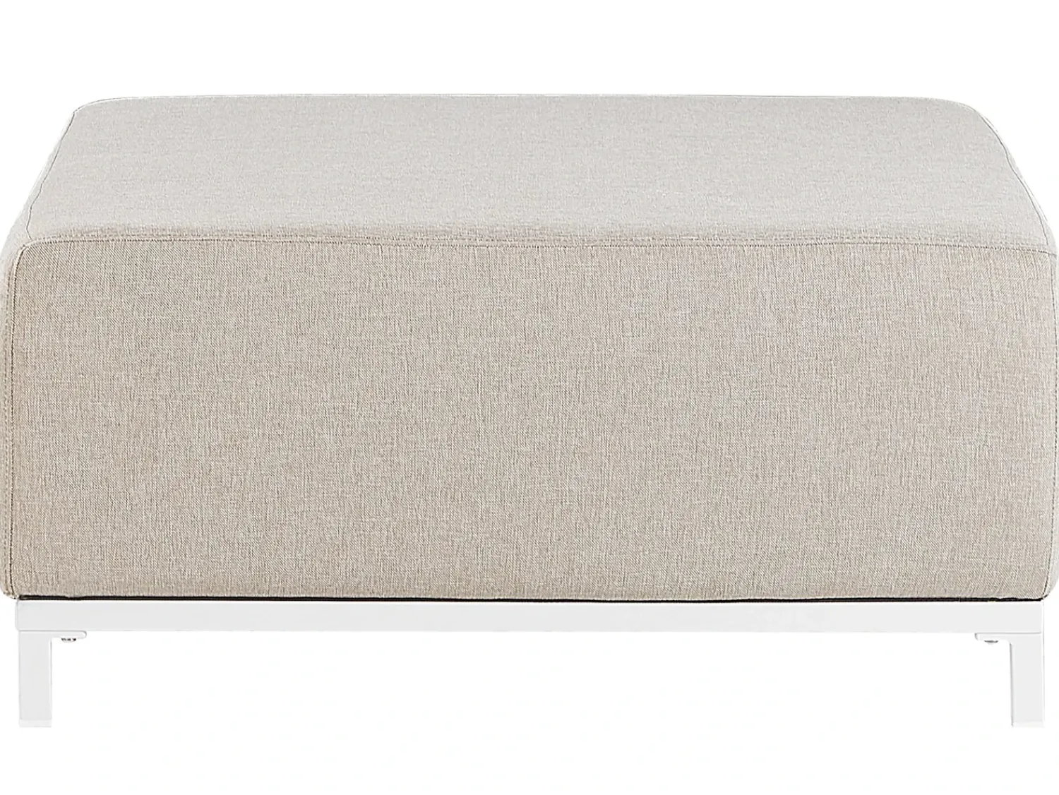Discount Beliani Set da giardino con tavolo 5 posti ROVIGO Beige Bianco Beige