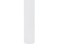 New Beliani Set da giardino con tavolo 5 posti BORELLO Metallo Bianco Bianco Beige Marrone