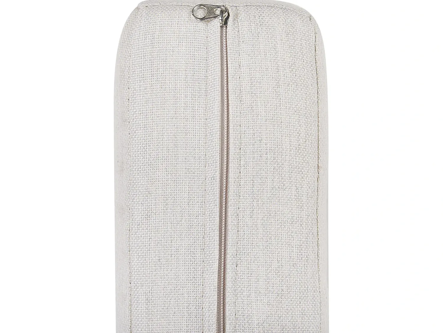 New Beliani Set da giardino con tavolo 5 posti BORELLO Metallo Bianco Bianco Beige Marrone
