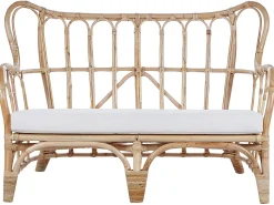 Sale Beliani Set da giardino con tavolo 4 posti BRINDISI Rattan Naturale Beige Marrone