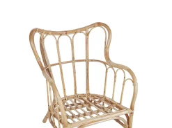 Sale Beliani Set da giardino con tavolo 4 posti BRINDISI Rattan Naturale Beige Marrone