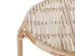 Sale Beliani Set da giardino con tavolo 4 posti BRINDISI Rattan Naturale Beige Marrone