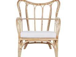 Sale Beliani Set da giardino con tavolo 4 posti BRINDISI Rattan Naturale Beige Marrone