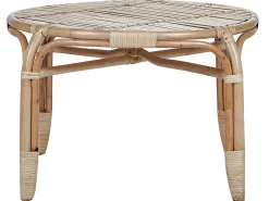 Sale Beliani Set da giardino con tavolo 4 posti BRINDISI Rattan Naturale Beige Marrone