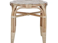 Sale Beliani Set da giardino con tavolo 4 posti BRINDISI Rattan Naturale Beige Marrone
