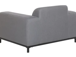 Sale Beliani Set da giardino con tavolo 5 posti ROVIGO Grigio Grigio Nero
