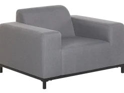 Sale Beliani Set da giardino con tavolo 5 posti ROVIGO Grigio Grigio Nero