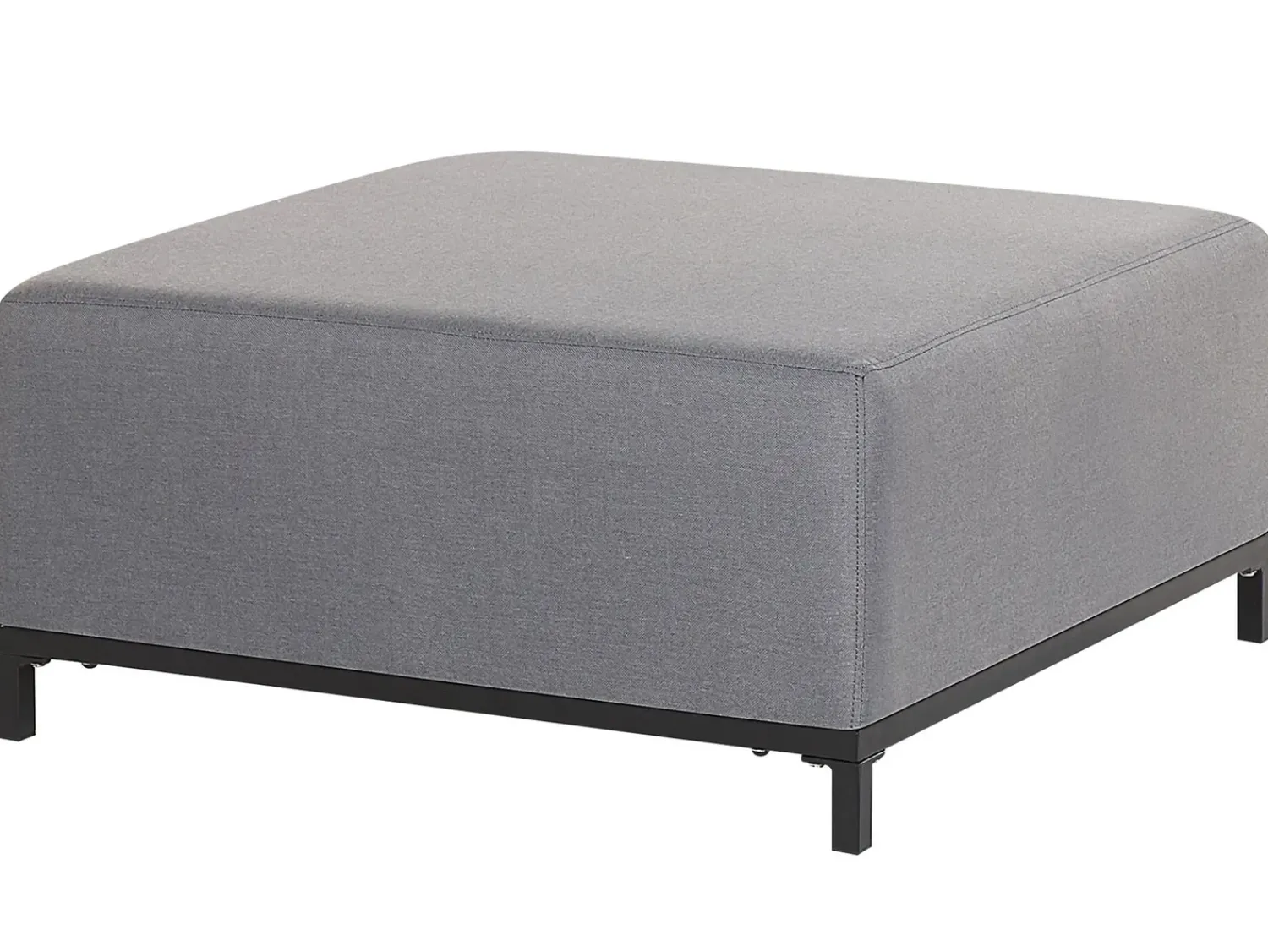 Sale Beliani Set da giardino con tavolo 5 posti ROVIGO Grigio Grigio Nero
