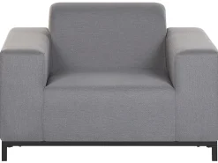 Sale Beliani Set da giardino con tavolo 5 posti ROVIGO Grigio Grigio Nero