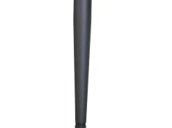 Online Beliani Set da giardino con tavolo 4 posti CORINTH II Rattan sintetico (PE) Naturale Marrone Grigio Nero