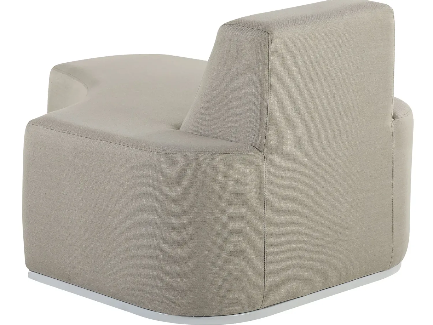 Hot Beliani Set da giardino con tavolo 4 posti FABRO Modulare chiaro Grigio