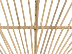 Online Beliani Set da giardino con tavolo 3 posti MARATEA/CESENATICO Rattan Naturale Beige Naturale Nero