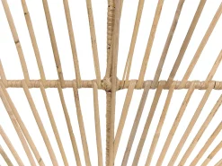 Discount Beliani Set da giardino con tavolo 4 posti MARATEA/CESENATICO Rattan Naturale Beige Naturale Nero