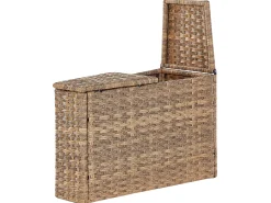 Online Beliani Set da giardino con tavolo 9 posti SEVERO Rattan sintetico (PE) Marrone dorato Bianco Marrone