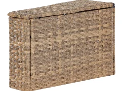 Online Beliani Set da giardino con tavolo 9 posti SEVERO Rattan sintetico (PE) Marrone dorato Bianco Marrone