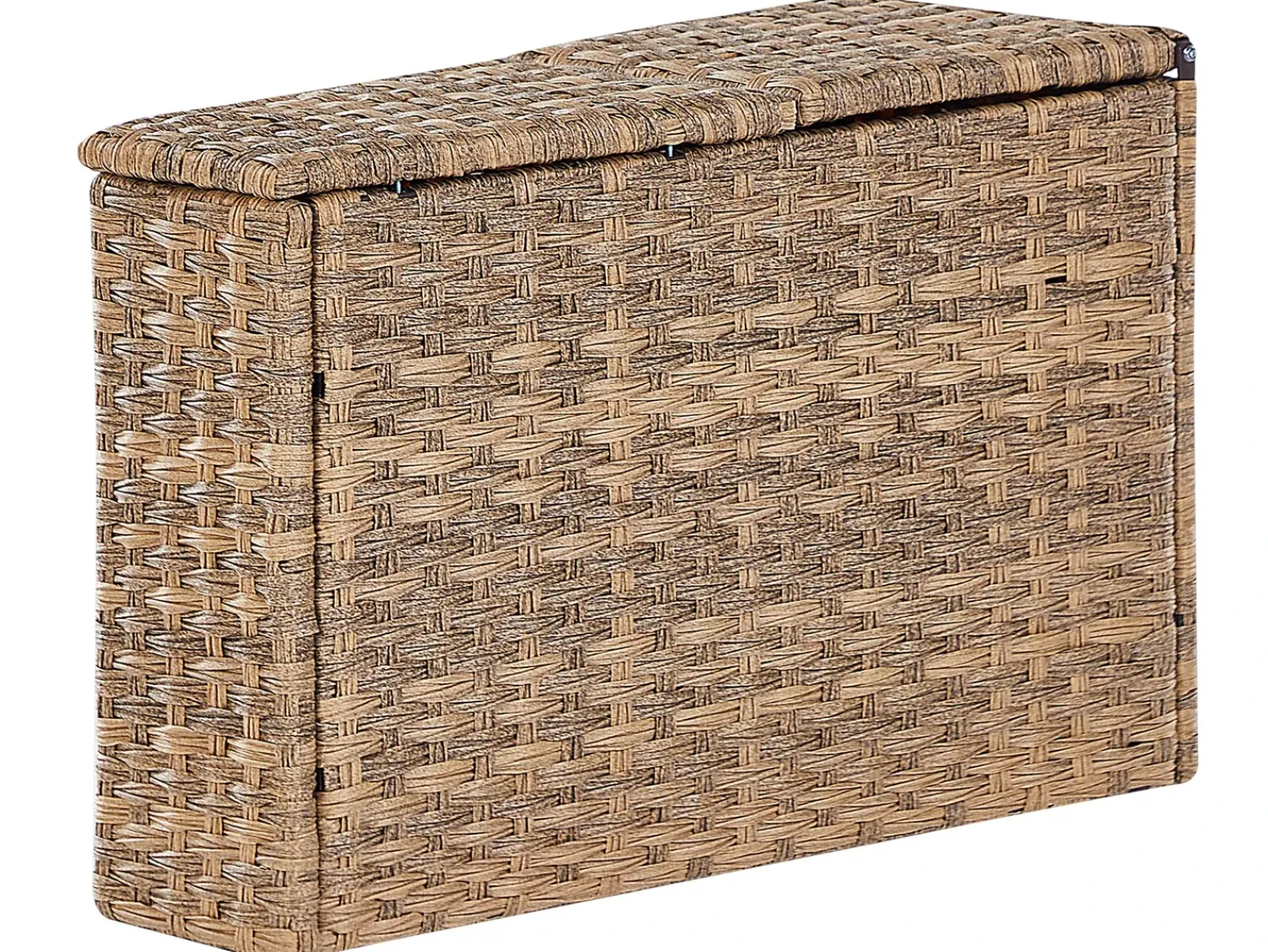Online Beliani Set da giardino con tavolo 9 posti SEVERO Rattan sintetico (PE) Marrone dorato Bianco Marrone
